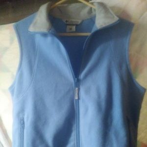 Womans columbia pilar fleece vest size XL